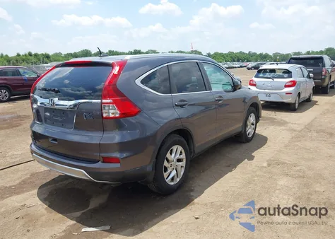2015 Honda Cr-V Ex-L из США, поврежденный, VIN 5J6RM4H75FL020153